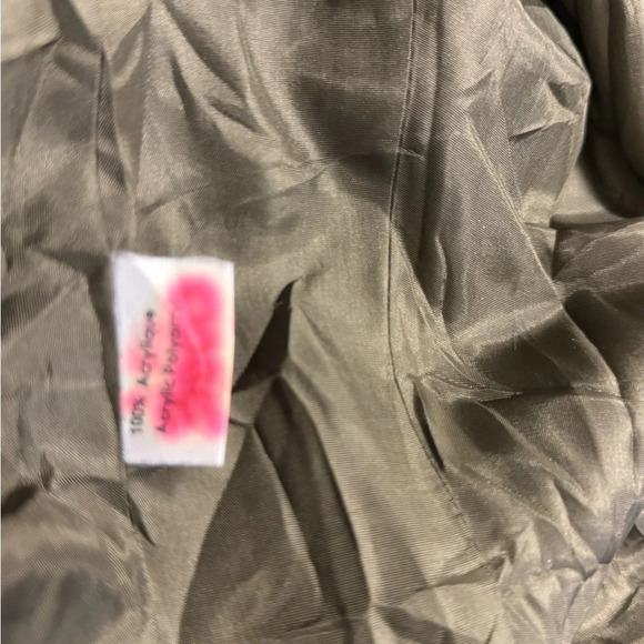 Couture Helene size 8 (UK see measurements) faux fur brown golden tones long - Picture 11 of 15